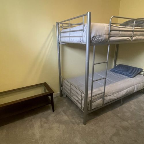 Bunkbeds in the separate Bunkhouse