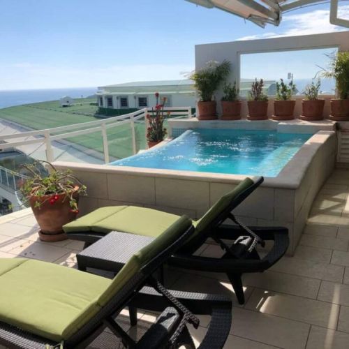 Patio, Pool and view to the right