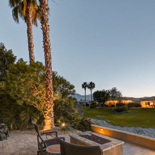 Back Patio - Sunset