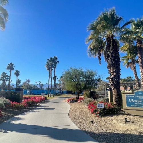 Indian Palms CC - Country Club Entrance