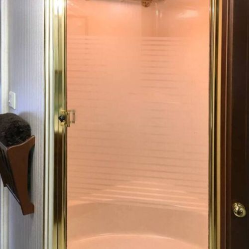 Shower Stall and Foot Tub