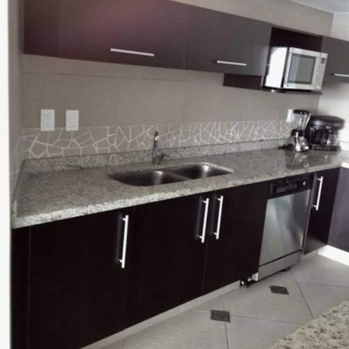 Fully equipped modern kitchen