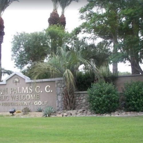 Indian Palms Country Club Entrance