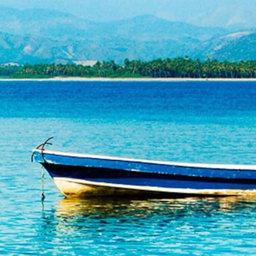 A view from the beach just in front of the Complex