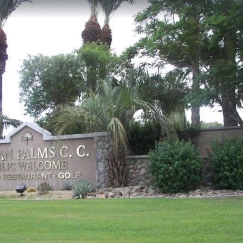Indian Palms Country Club Entrance
