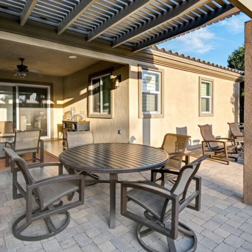 Back Patio - Lounging Area