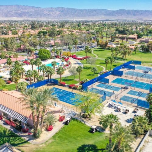 Indian Palms Country Club - Courts, Pool and Hot Tub