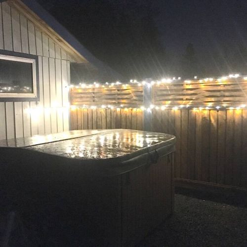 Night-lights at the Hot Tub