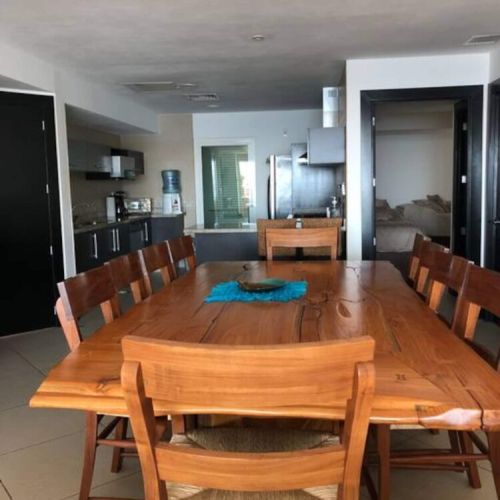 Dining Room, Kitchen area & entrance to 3rd Bedroom