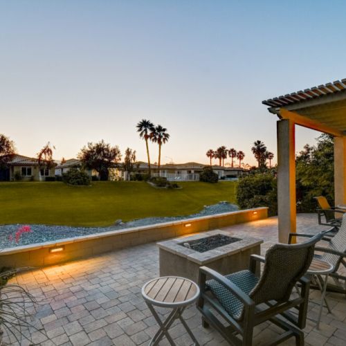 Back Patio - Sunset