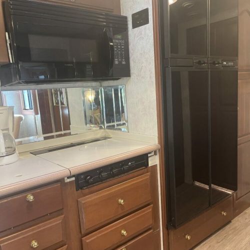 Gas Stove Top, New Microwave and New Fridge (with Ice-maker)