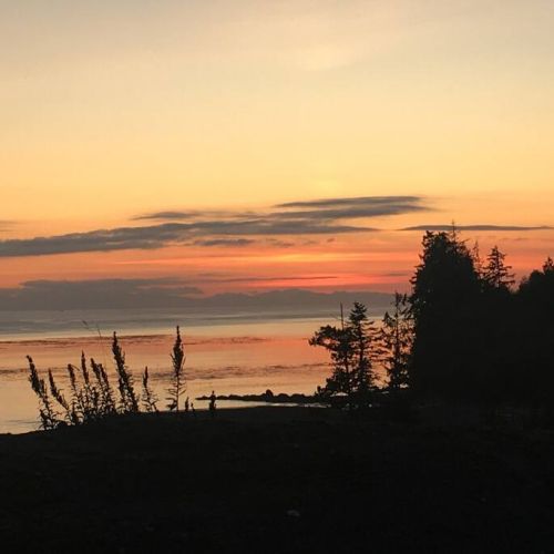 Sunset overlooking Muir Creek Beach 1